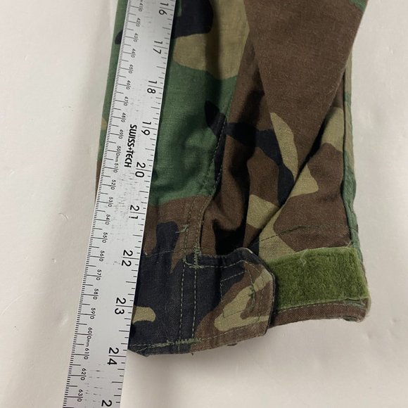 US Army Coat Cold Weather Camouflage Pattern Jacket Mens Small M65 Military Hood - Picture 16 of 16